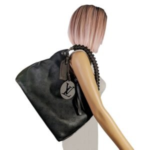Louis Vuitton Monogram Mahina Beaubourg MM Hobo | AlmaBagz