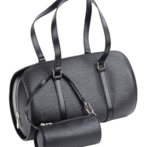 Louis Vuitton Soufflot Bag Black Epi Leather Noir | AlmaBagz