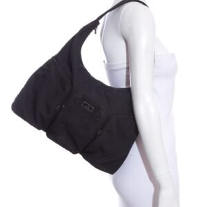 Gucci Vintage Black Triple Pouch Handbag | AlmaBagz