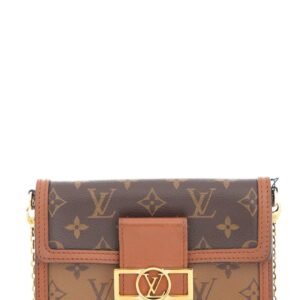 Louis Vuitton Monogram Dauphine Chain Wallet Cross-Body | AlmaBagz