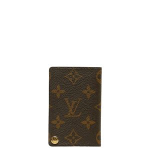 Louis Vuitton Monogram M60937 Card Case PVC/Leather Brown | AlmaBagz