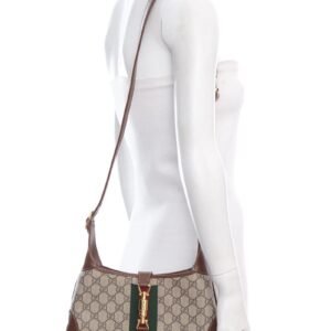 Gucci Jackie 1961 Brown Monogram Handbag | AlmaBagz