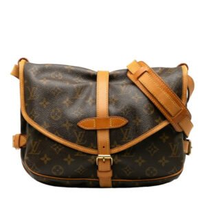 Louis Vuitton Monogram M42256 Shoulder Bag PVC/Leather Brown | AlmaBagz