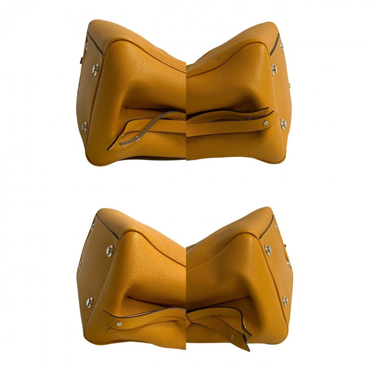 LOUIS VUITTON Shoulder Bag leather Orange Mira PM | AlmaBagz - Image 7