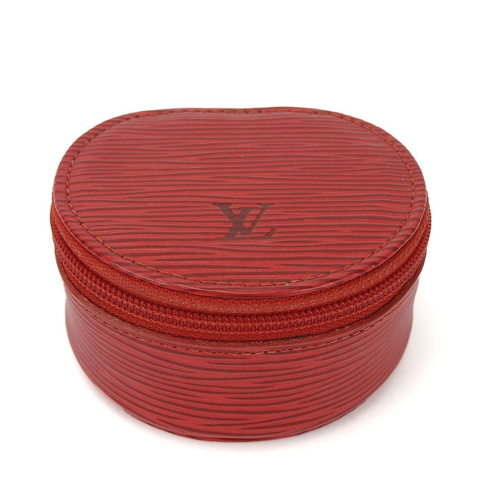 LOUIS VUITTON Accessory pouch M48227 Epi Leather Castilian red Ecran Bijoux unisex(Unisex) Used | AlmaBagz
