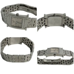 HERMES Watches Stainless Steel Silver H watch | AlmaBagz