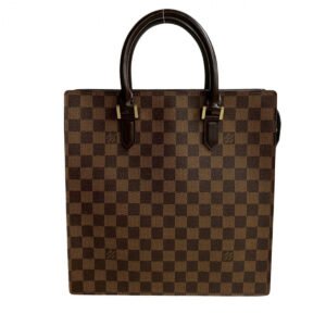 LOUIS VUITTON Handbag leather Brown Damier Venice PM | AlmaBagz