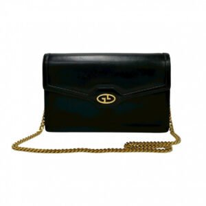 GUCCI Shoulder Bag Calfskin black | AlmaBagz