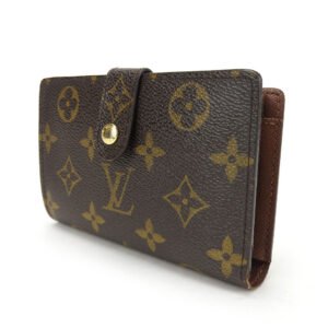LOUIS VUITTON Bifold Wallet M61674 Monogram Brown Portefeuille Vienova Women Used | AlmaBagz