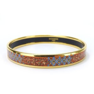 HERMES bracelet Metal, Cloisonne multicolor Emaille PM Women Used | AlmaBagz