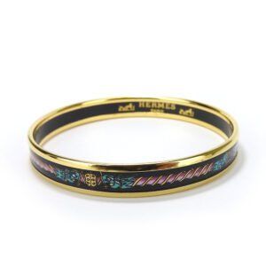 HERMES bracelet Metal, Cloisonne multicolor Emaille PM Women Used | AlmaBagz