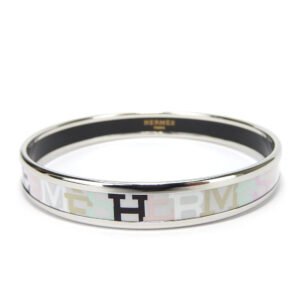 HERMES Bangle Enamel, Metal multicolor Emaille PM Women Used | AlmaBagz