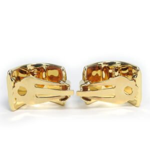 HERMES Earring Metal, Cloisonne multicolor Emile Women Used | AlmaBagz