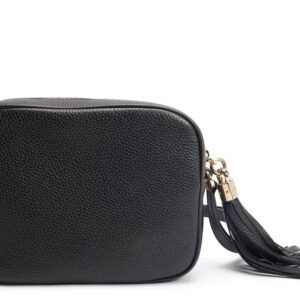 Gucci Soho Small Leather Disco Bag Black | AlmaBagz