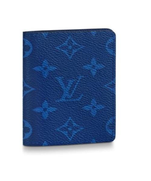 Louis Vuitton Pocket Organiser Taiga Monogram Cobalt | AlmaBagz - Image 6
