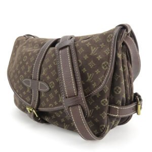 LOUIS VUITTON Shoulder Bag M95227 Monogram Minilan , Leather Brown Saumur 30 Women Used | AlmaBagz