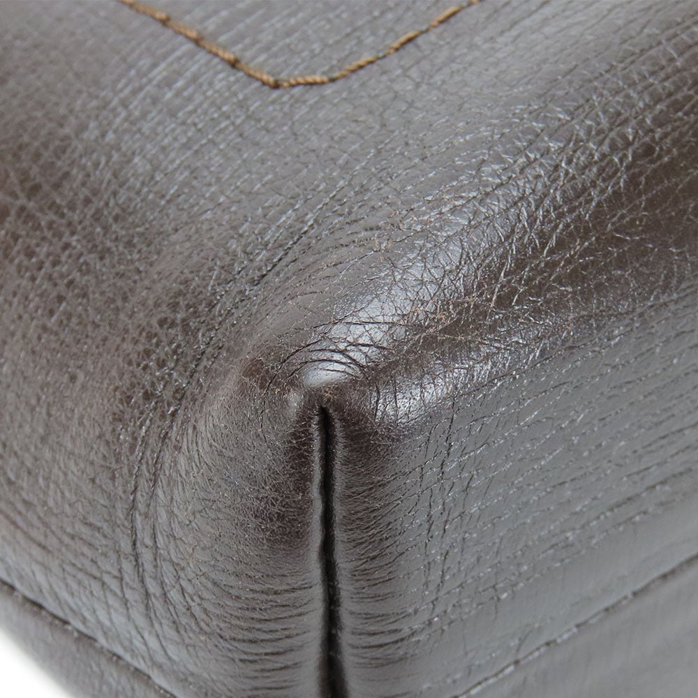 LOUIS VUITTON Shoulder Bag M92995 leather Brown Utah Yuma mens Used | AlmaBagz - Image 11
