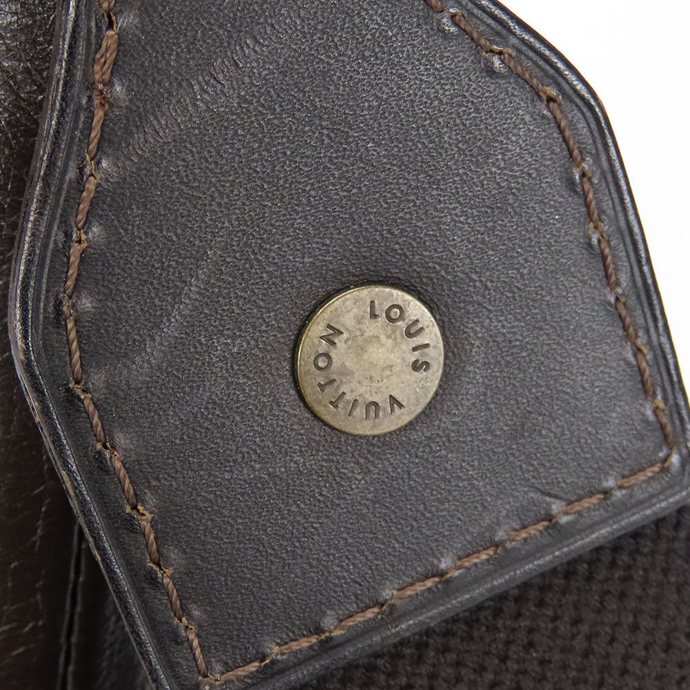 LOUIS VUITTON Shoulder Bag M92995 leather Brown Utah Yuma mens Used | AlmaBagz - Image 15