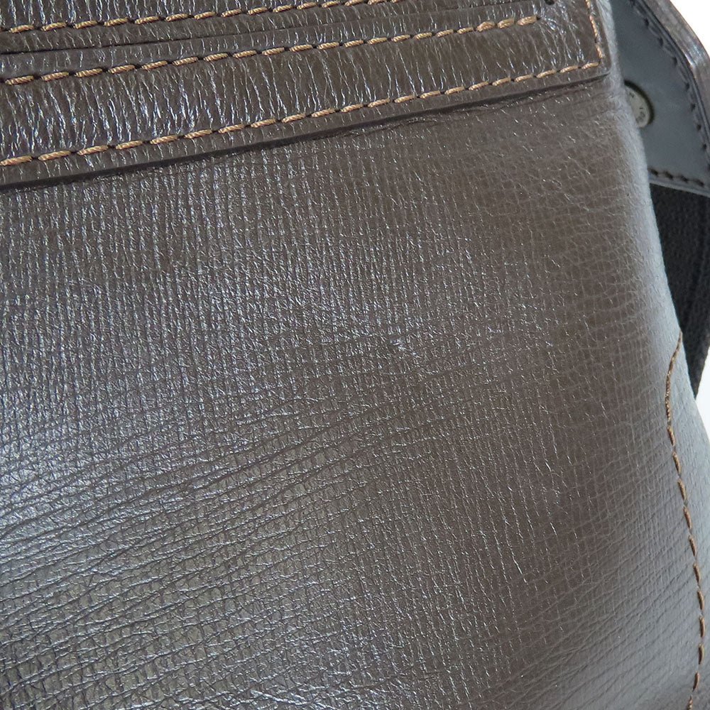 LOUIS VUITTON Shoulder Bag M92995 leather Brown Utah Yuma mens Used | AlmaBagz - Image 20