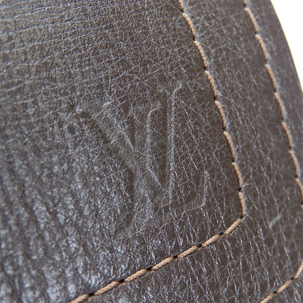 LOUIS VUITTON Shoulder Bag M92995 leather Brown Utah Yuma mens Used | AlmaBagz - Image 5