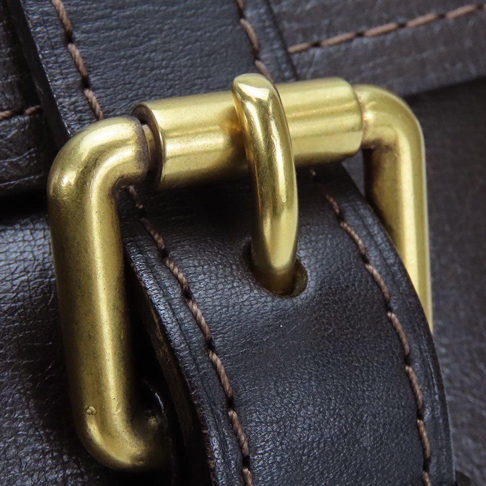 LOUIS VUITTON Shoulder Bag M92995 leather Brown Utah Yuma mens Used | AlmaBagz - Image 6