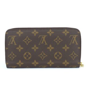 LOUIS VUITTON Long Wallet Purse M42616 Monogram Brown Zippy wallet Women Used | AlmaBagz