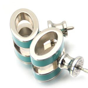 HERMES Pierce metal Mint green Pop ash Women Used | AlmaBagz