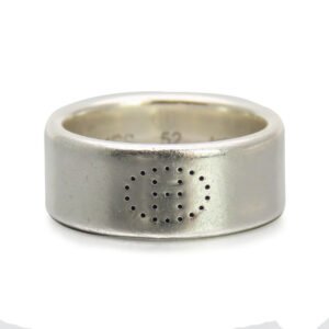 HERMES Ring Silver925 Silver Evelyn unisex(Unisex) 52 Used | AlmaBagz