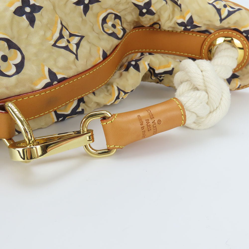 LOUIS VUITTON Shoulder Bag M40236 Nylon beige Cruise line Bull MM Women Used | AlmaBagz - Image 12