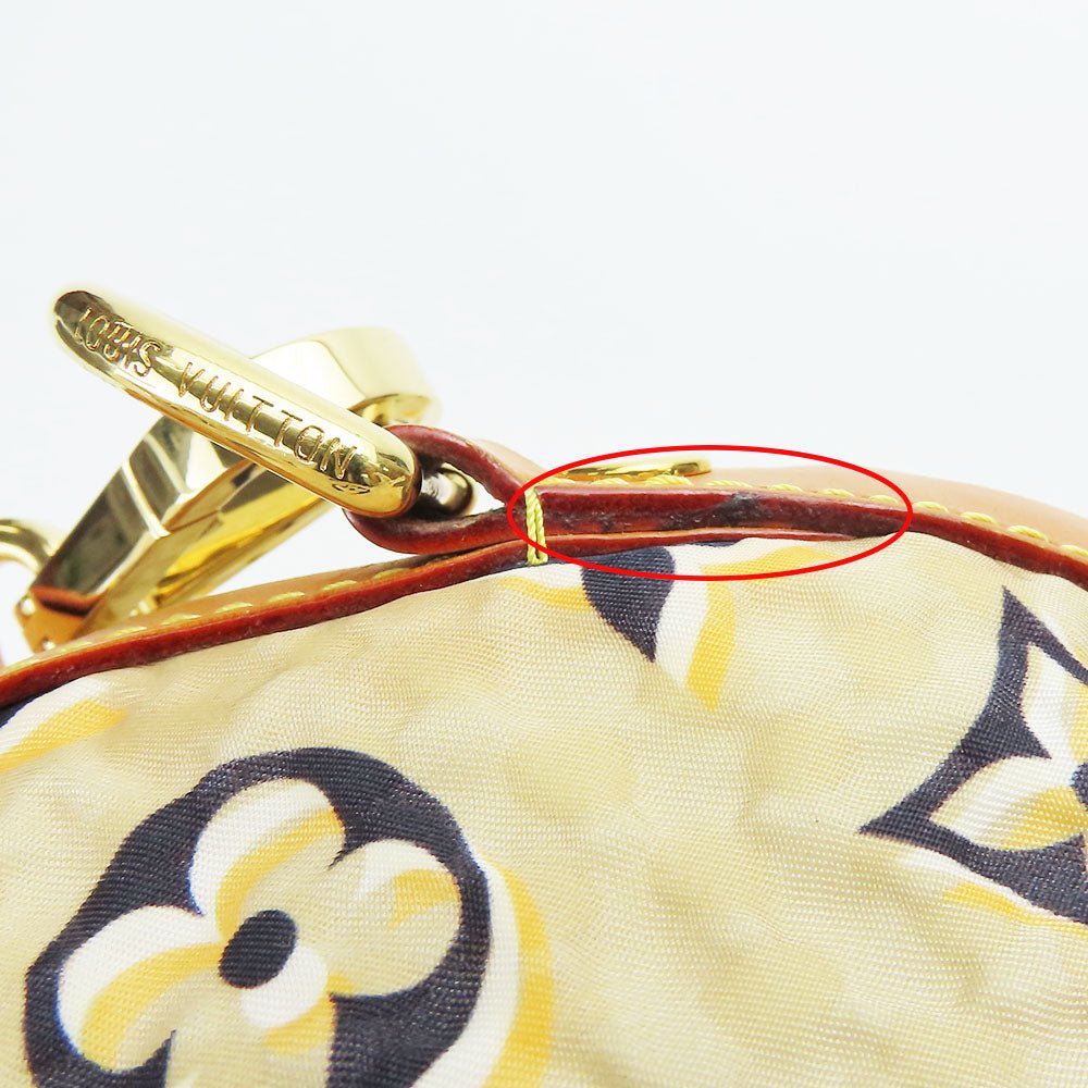 LOUIS VUITTON Shoulder Bag M40236 Nylon beige Cruise line Bull MM Women Used | AlmaBagz - Image 26