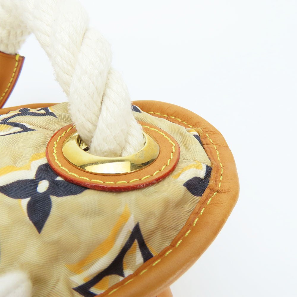 LOUIS VUITTON Shoulder Bag M40236 Nylon beige Cruise line Bull MM Women Used | AlmaBagz - Image 29