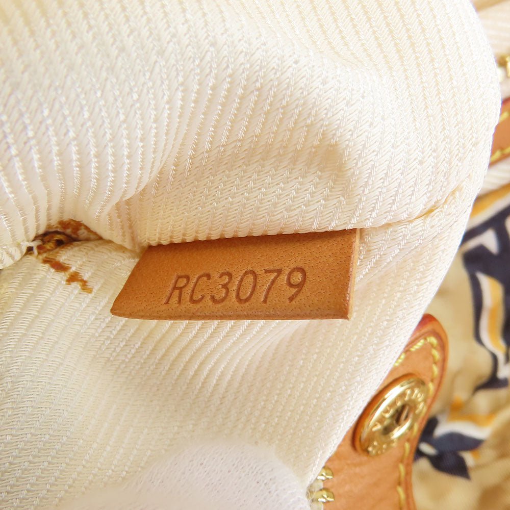 LOUIS VUITTON Shoulder Bag M40236 Nylon beige Cruise line Bull MM Women Used | AlmaBagz - Image 34