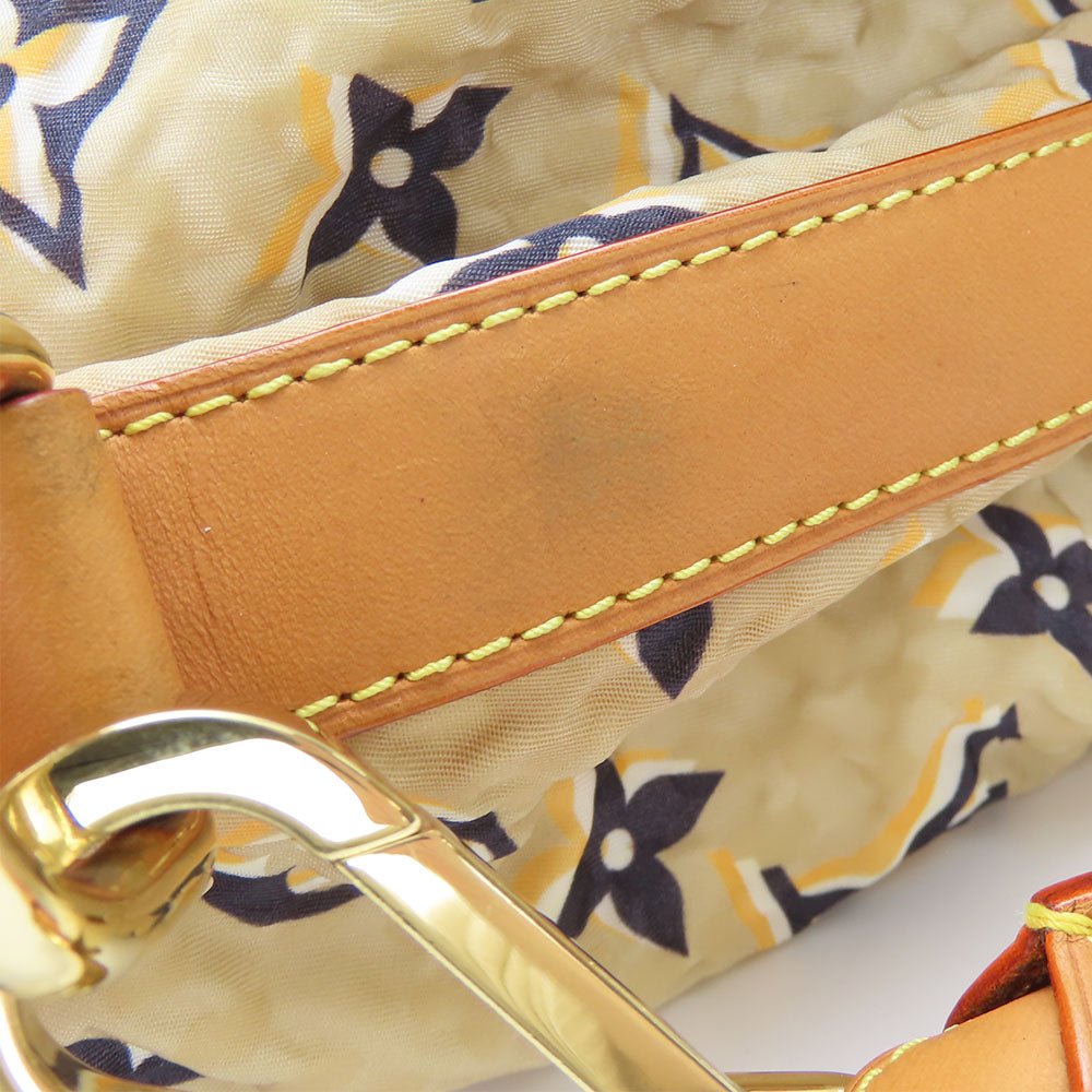 LOUIS VUITTON Shoulder Bag M40236 Nylon beige Cruise line Bull MM Women Used | AlmaBagz - Image 8