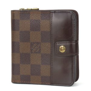 LOUIS VUITTON Bifold Wallet N61668 Damier Ebene Compact zip | AlmaBagz