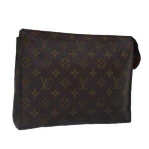 LOUIS VUITTON Monogram Poche Toilette 26 Pouch M47542 LV Auth 83981 | AlmaBagz