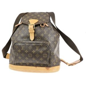 Louis Vuitton Montsouris Gm  Canvas Backpack Bag | AlmaBagz