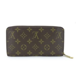 LOUIS VUITTON Long Wallet Purse M60936 Monogram Brown Zippy wallet Women Used | AlmaBagz