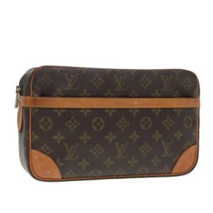 LOUIS VUITTON Monogram Compiegne 28 Clutch Bag M51845 LV Auth 84099 | AlmaBagz