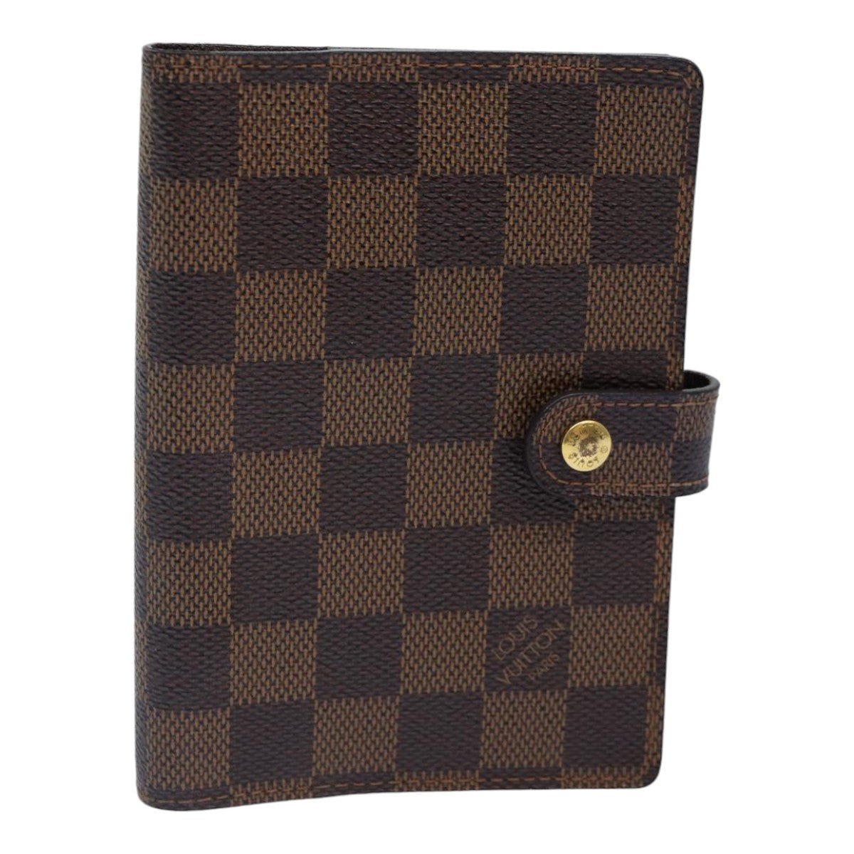 LOUIS VUITTON Damier Ebene Agenda PM Day Planner Cover R20700 LV Auth 84105 | AlmaBagz