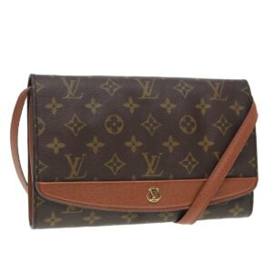 LOUIS VUITTON Monogram Bordeaux 24 Shoulder Bag M51798 LV Auth 84107 | AlmaBagz