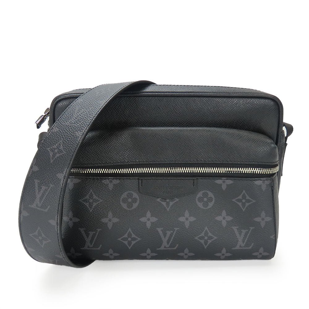 LOUIS VUITTON Shoulder Bag M30233 Monogram Eclipse , Taiga Noir Outdoor Messenger PM mens Used | AlmaBagz - Image 27
