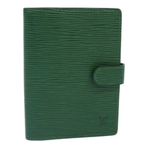LOUIS VUITTON Epi Agenda PM Day Planner Cover Green R20054 LV Auth 84352 | AlmaBagz