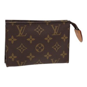 LOUIS VUITTON Monogram Poche Toilette 15 Pouch M47546 LV Auth 84462 | AlmaBagz