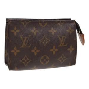 LOUIS VUITTON Monogram Poche Toilette 15 Pouch M47546 LV Auth 84465 | AlmaBagz
