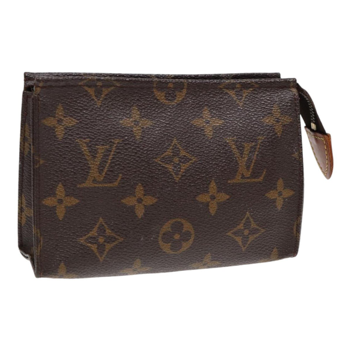 LOUIS VUITTON Monogram Poche Toilette 15 Pouch M47546 LV Auth 84465 | AlmaBagz