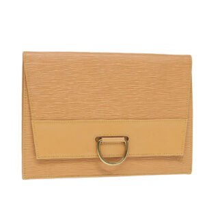LOUIS VUITTON Epi Jena Clutch Bag Winnipeg Beige M52726 LV Auth 84466 | AlmaBagz