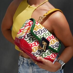 Louis Vuitton * 2006 Monogram Dolly Velvet Chains Pochette | AlmaBagz