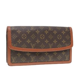 LOUIS VUITTON Monogram Pochette Dam GM Clutch Bag M51810 LV Auth 84497 | AlmaBagz