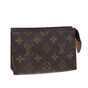 LOUIS VUITTON Monogram Poche Toilette 15 Pouch M47546 LV Auth 84835 | AlmaBagz