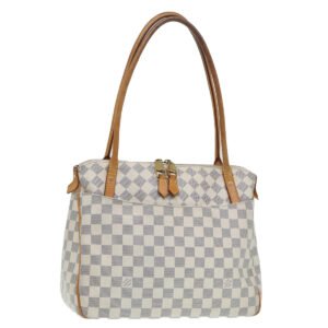 LOUIS VUITTON Damier Azur Figueri PM Shoulder Bag N41176 LV Auth 84977 | AlmaBagz